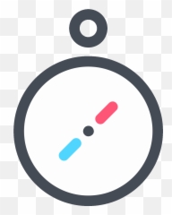 Pocket Compass Icon - Dot png