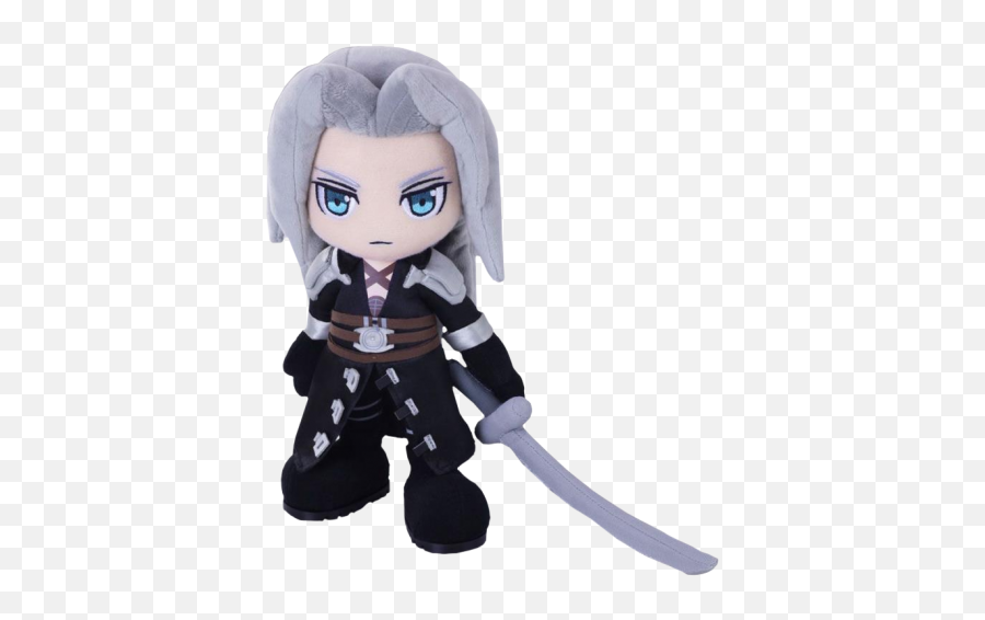Final Fantasy Vii - Sephiroth 10 Inch Plush Action Doll Sephiroth Final Fantasy 7 Png,Sephiroth Png