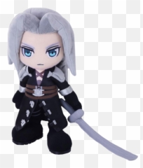 Final Fantasy Vii - Sephiroth 10 Inch Plush Action Doll Sephiroth Final Fantasy 7 Png,Sephiroth Png