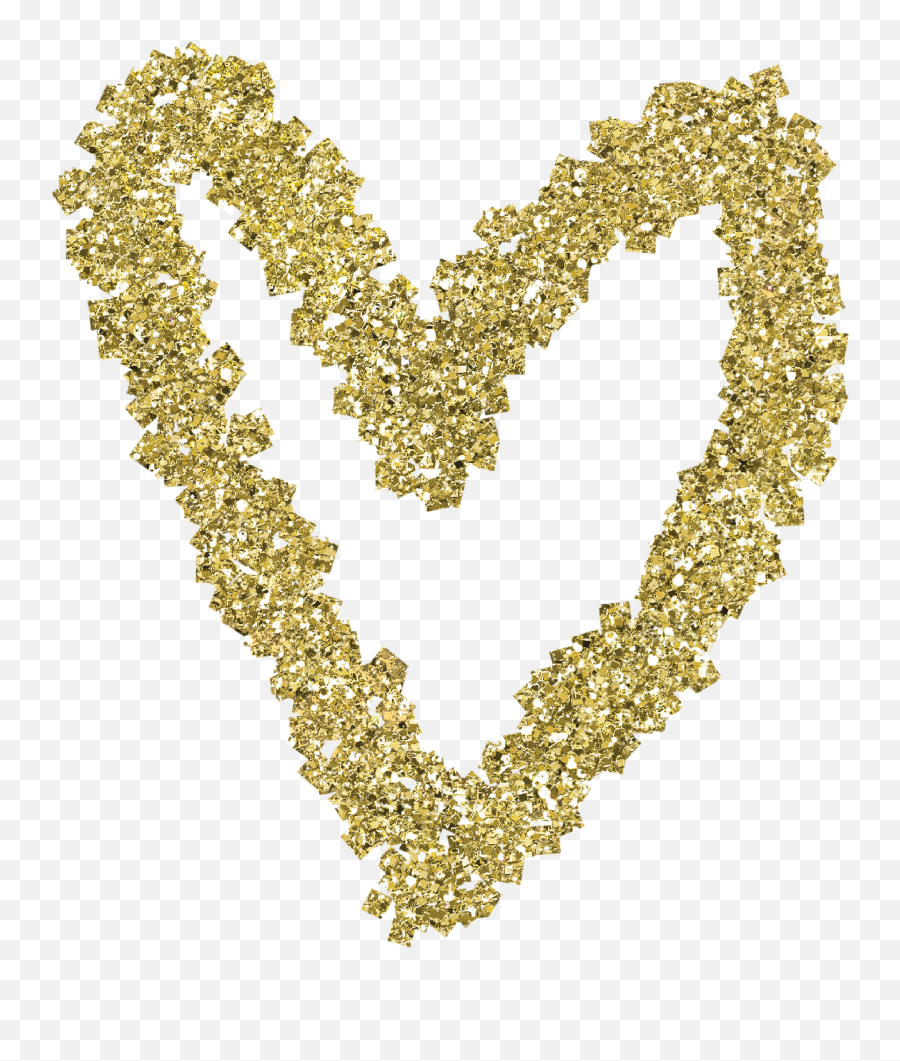 Heart Picture Freeuse Stock Png Files - Gold Glitter Heart Png,Flair Png