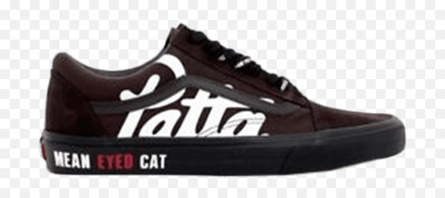 Patta X Old Skool U0027mean Eyed Catu0027 In 2019 Vans - Skate Shoe Png,Vans Png
