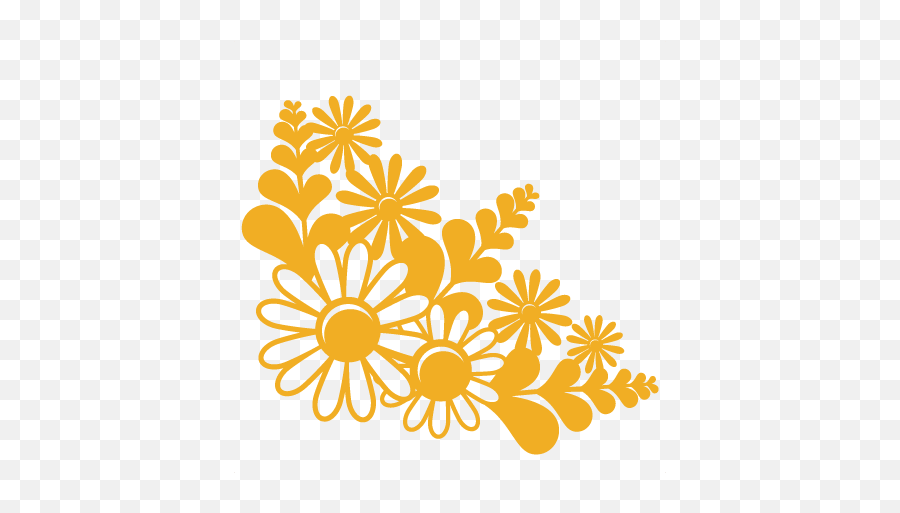 Flower Silhouette Transparent U0026 Png Clipart Free Download - Ywd Cricut Flower Svg Free,Flower Silhouette Png