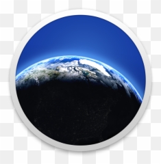 U200eliving Earth - Weather u0026 Clock png