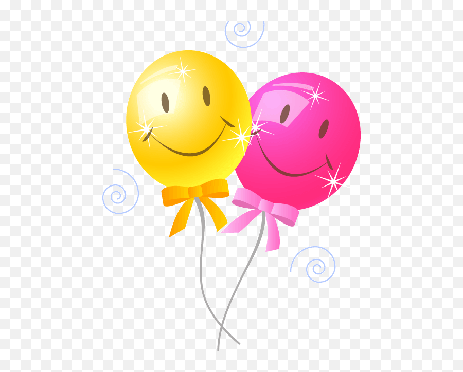 Birthday Balloons Clip Art - Clip Art Library Happy Balloon Clipart Png,Story Album Icon Wiyh A Flying Ballon Android