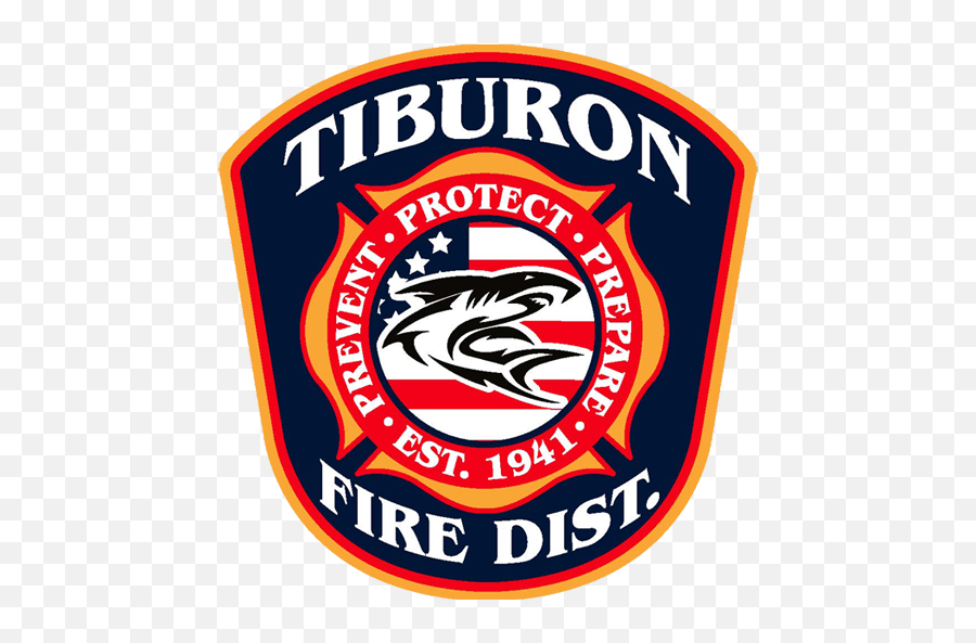 Fire Protection And Emergency Medical Services Ems For The - Tiburon Fire Department Logo Png,Fire Safety Icon