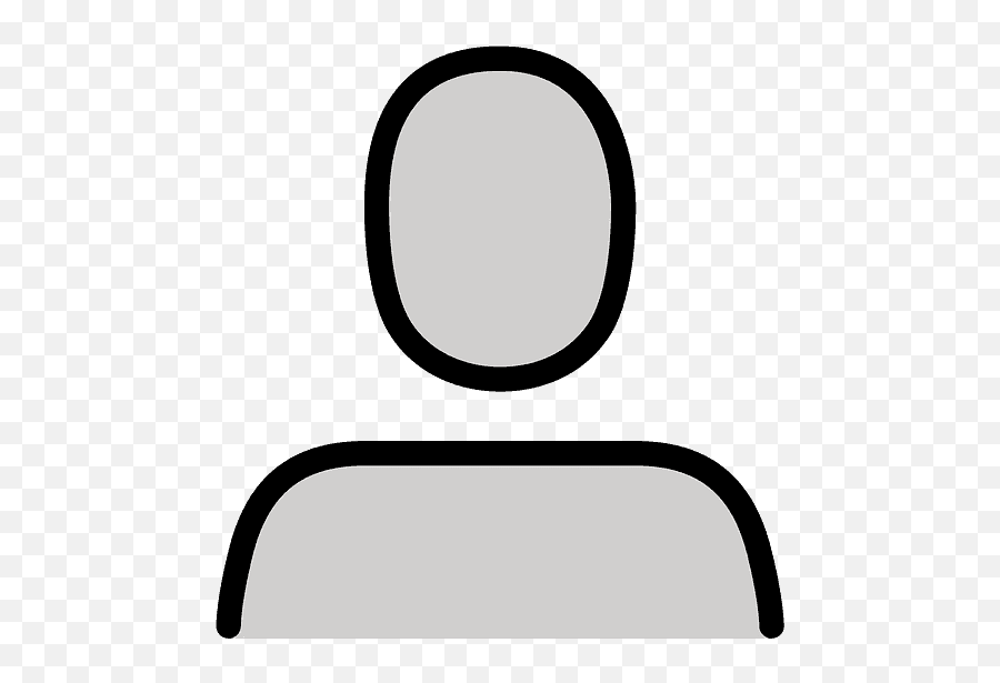 Silhouette Of Person - Silhouette Person Emoji Png,Instagram Icon Silhouette