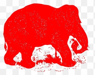 Elephant Drawing Png Svg Clip Art For Web - Download Animal Figure