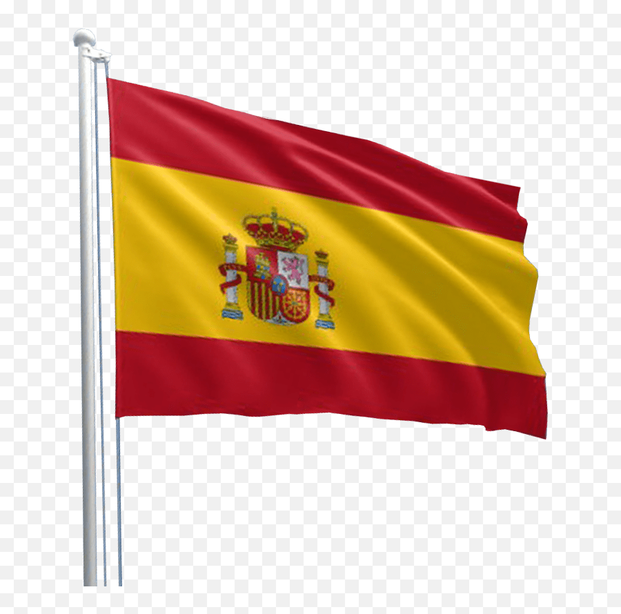 Spanish Flag - Spanish Flag Transparent Background Png,Pole Png