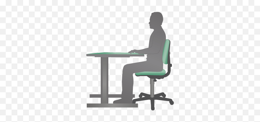 Solutions For Bad Posture Posturite - Chairs Bad For Posture Png,Icon Positioning On Desktop