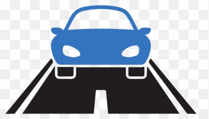 Current Road Capacity - Car On Icon 833x523 Png Clipart