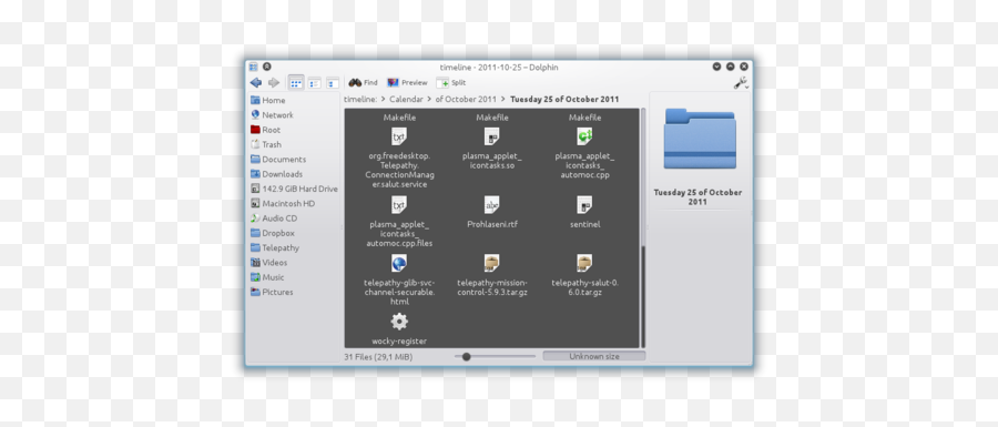 The Great Features Of Kde Workspaces And Applications Part - Owncloud Folder Png,Address Bar Icon Size