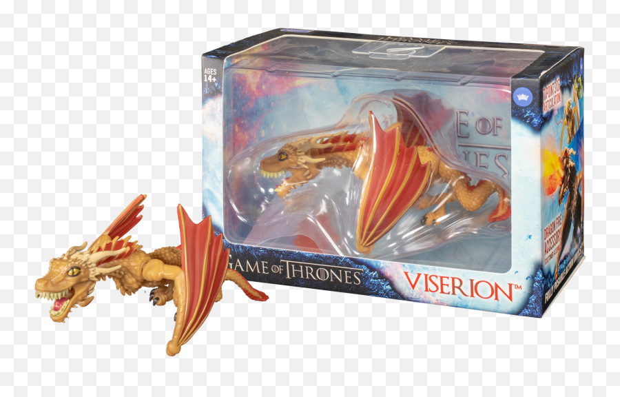 Game Of Thrones - Viserion The Dragon 3u201d Vinyl Action Figure Loyal Subjects Drogon Game Of Thrones Png,Drogon Png