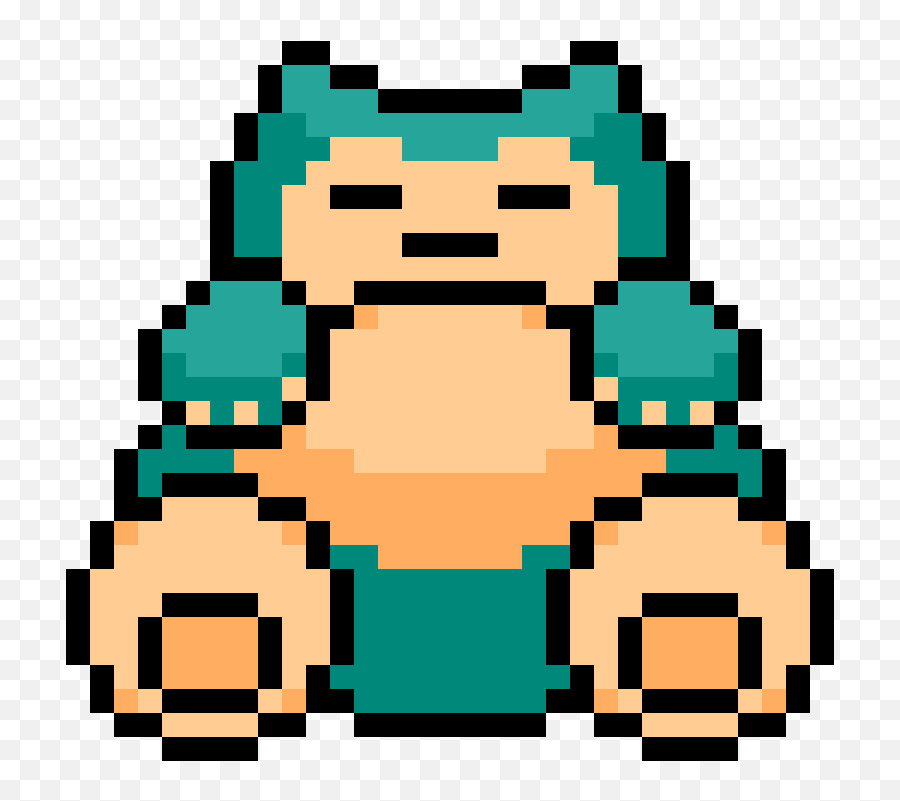 Pixilart - Pixel Art Pokemon Png,Snorlax Png