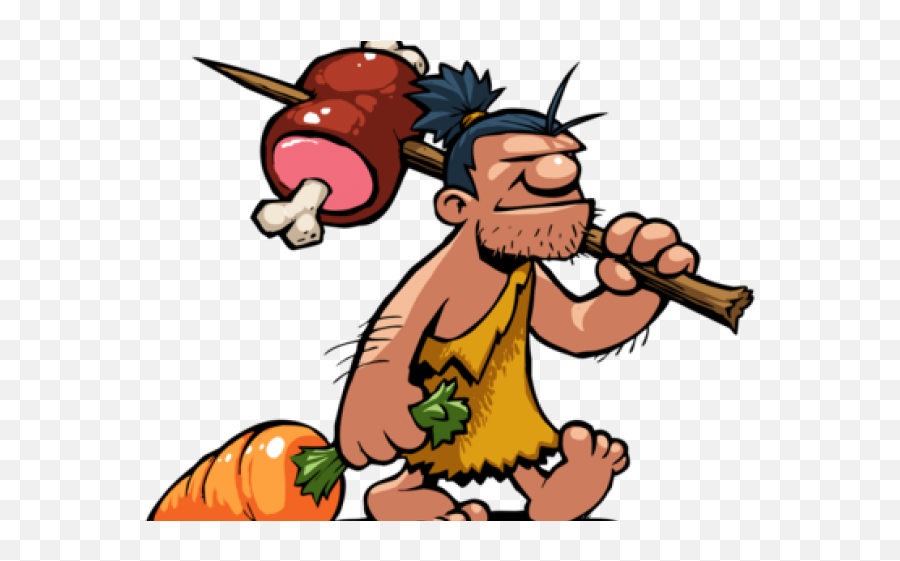 Hd Caveman Free Unlimited Download - Caveman Eating Food Clipart Png,Caveman Png