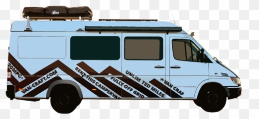 Camper Van Rental San Diego Vancraft Sprinter Vans - Compact Van Png,Van Png