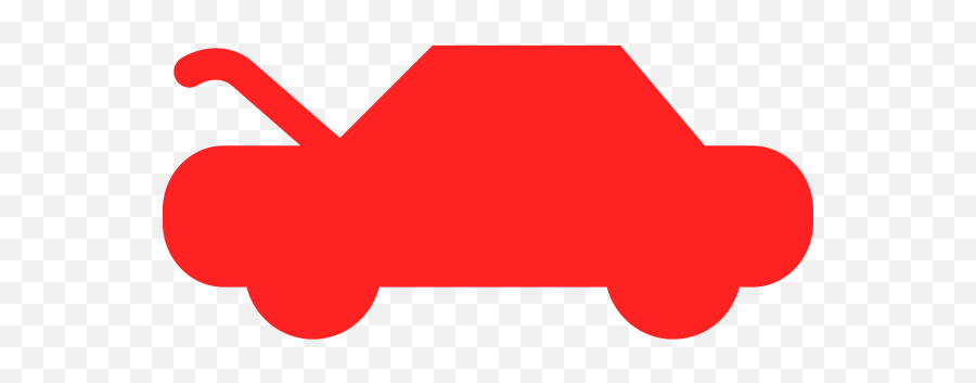 Dash Warning Lights - Car Symbol In Red Png,Red Car Logo