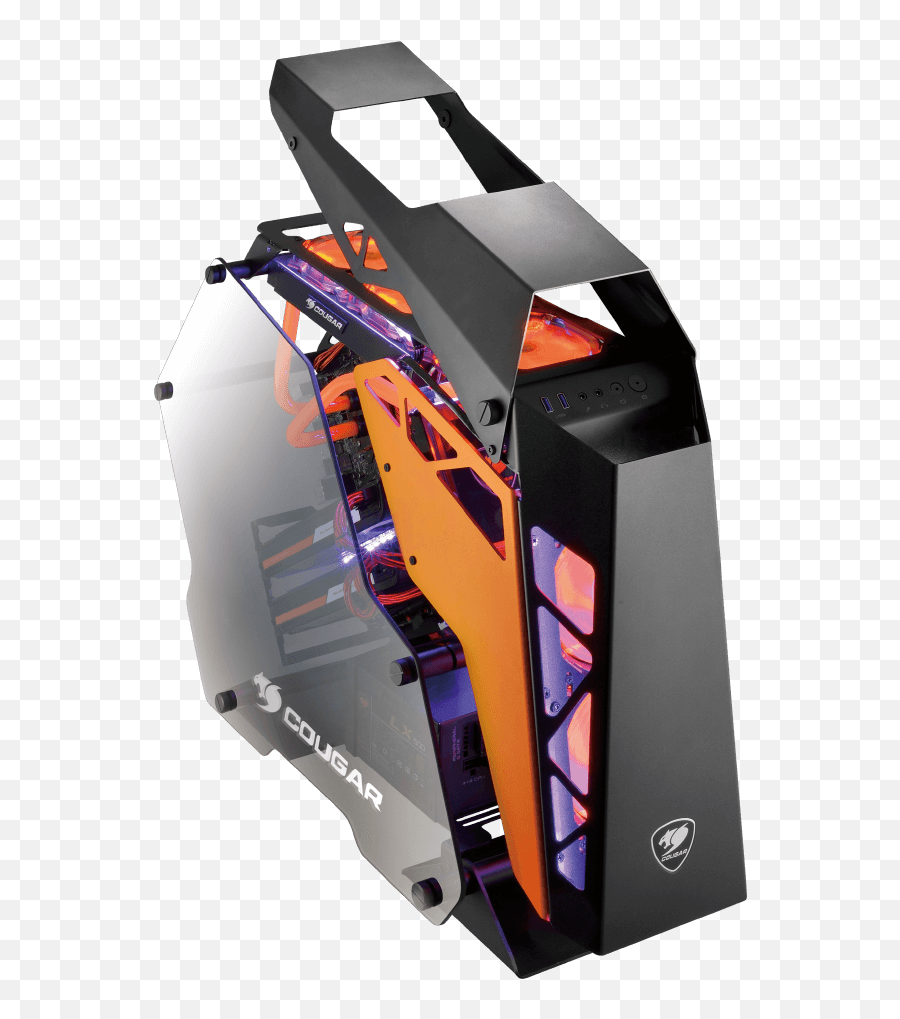 Cougar Conquer Gaming Pc Case - Cougar Cougar Conquer Chassis Png,Cougar Png