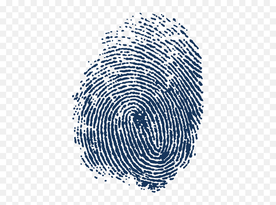 Prints Clipart Finger Print Picture 182716 - Blue Transparent Fingerprint Png,Thumb Print Png