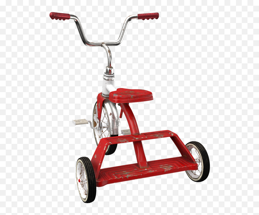 Dirty Vintage Tricycle Png Image - Portable Network Graphics,Tricycle Png