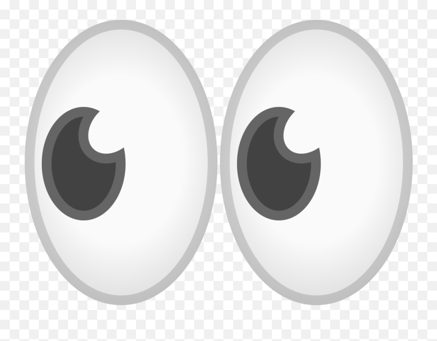 Eyes Icon Noto Emoji Clothing U0026 Objects Iconset Google - Significado De Emojis Ojos Png,Funny Eyes Png
