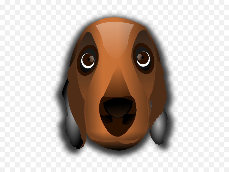 Dog Head Clipart - Kepala Anjing Png,Dog Head Png