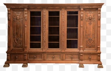 Free Png Book Shelf - Konfest Antique Cupboard Design 2d Png,Bookcase Png
