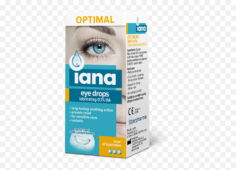 Iana Calm Eye Drops Soothing Irritations Png Glare