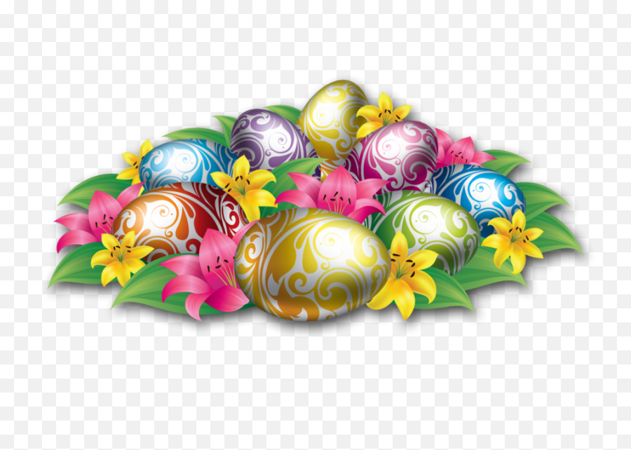 Download Easter Eggs Png High - Quality Image Happy Easter Background Power Point Bergerak,Happy Easter Png