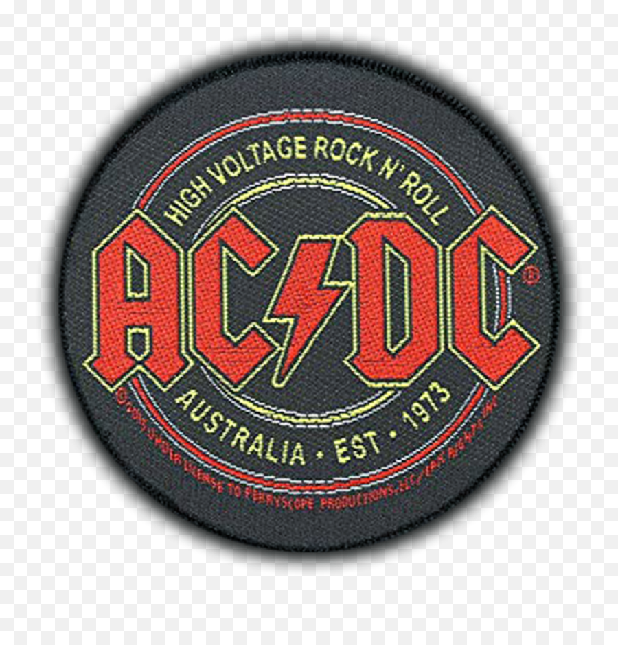 High Voltage Rock U0027n Roll By Acdc - Circle Png,Rock And Roll Png