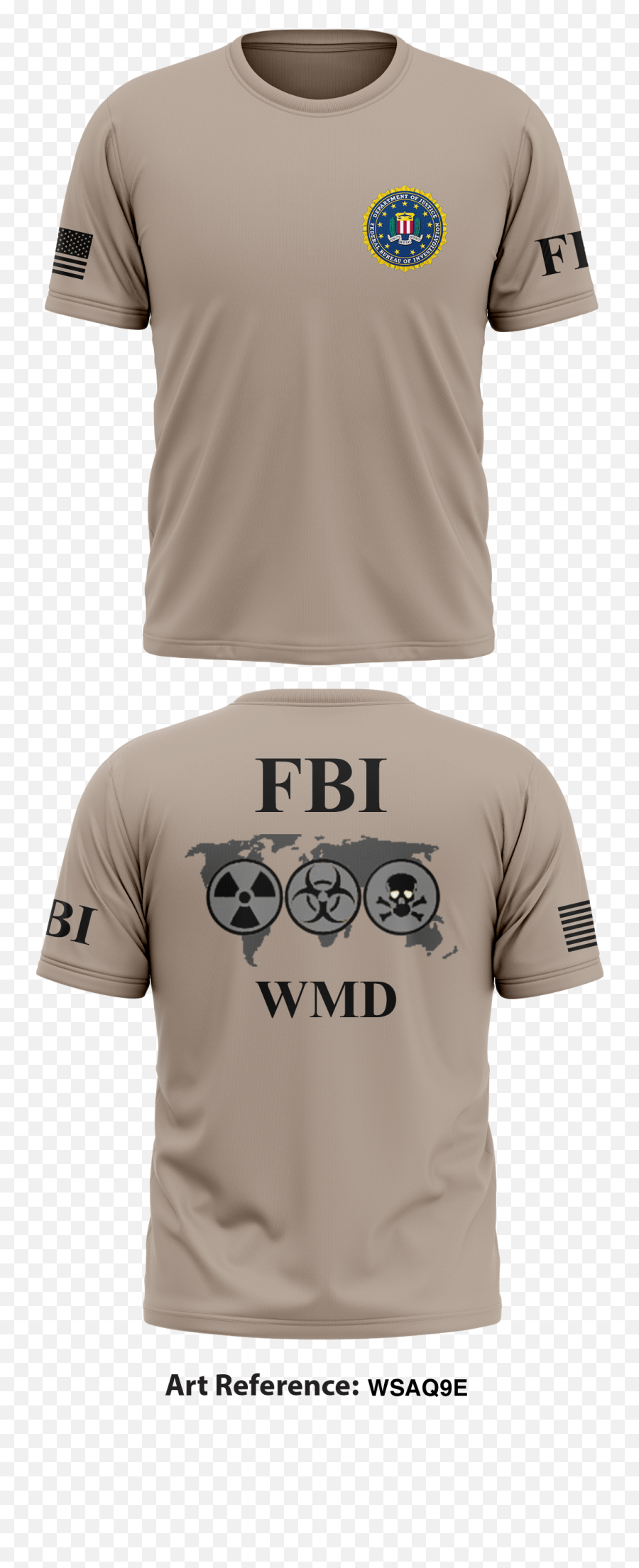 Short Sleeve Hybrid Performance Shirt - Logo Texas State Guard Png,Fbi Logo