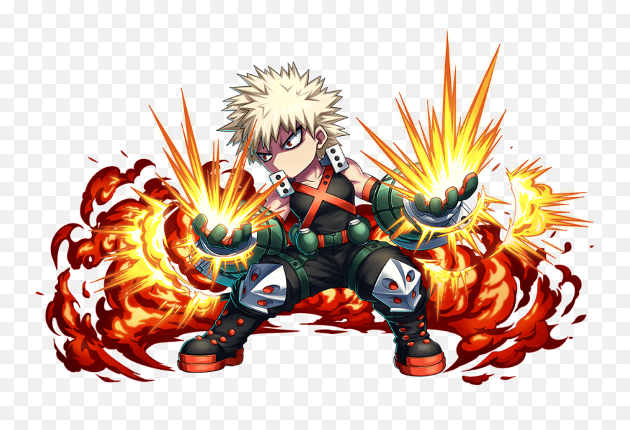 Brave Frontier My Hero Academia - Brave Frontier My Hero Academia Bakugou Png,Bakugo Png