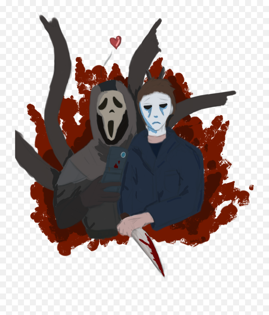 Character Interaction Headcanons - Illustration Png,Ghost Face Png