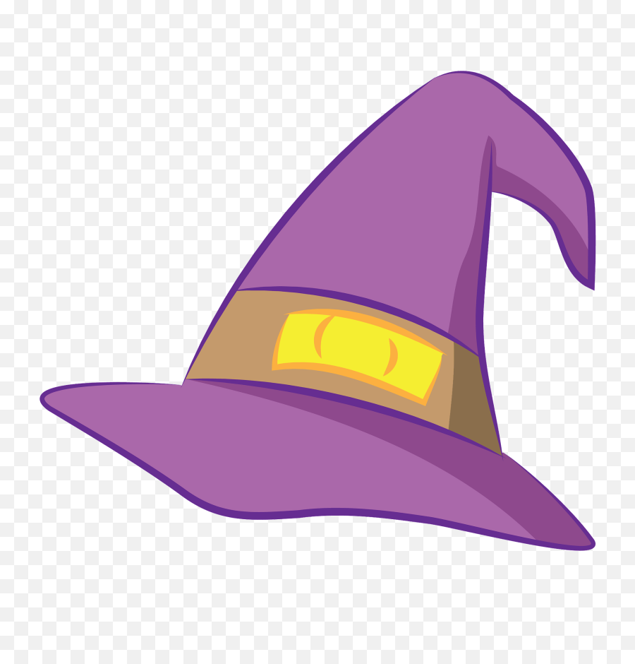 Witch Hat Clipart - Clip Art Png,Witches Hat Png