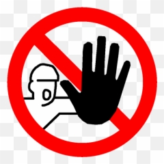 Full Size Png - Do Not Enter