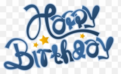 Free Happy Birthday Cliparts Download - For Men Png