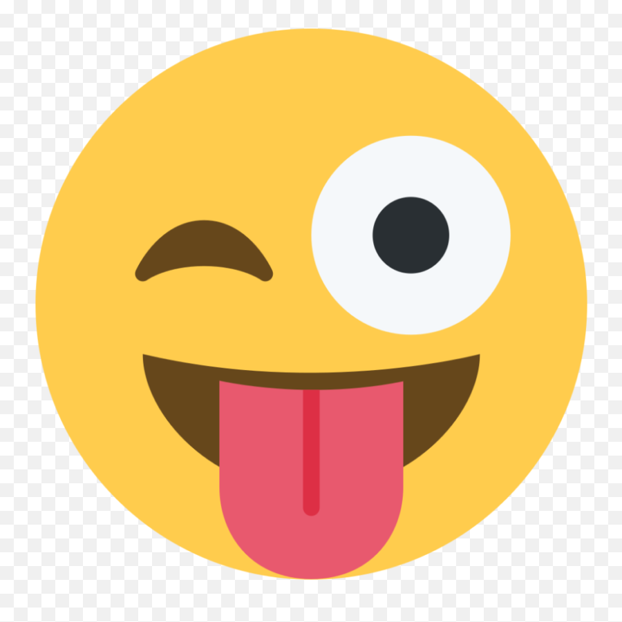 Face With Tongue Emoji Clipart - Tongue Out Emoji Png,Transparent Emojis