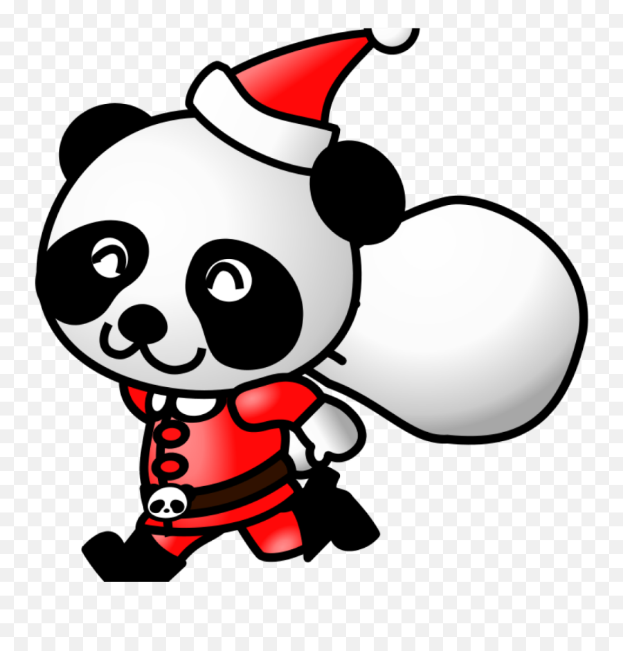 Library Of Animated Christmas Clip - Panda Christmas Clipart Png,Transparent Animations