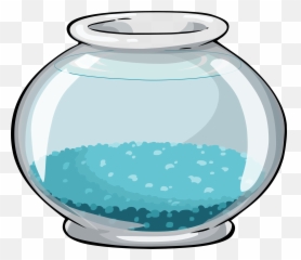 Fish Bowl Cartoon Transparent Png Image - Clipart