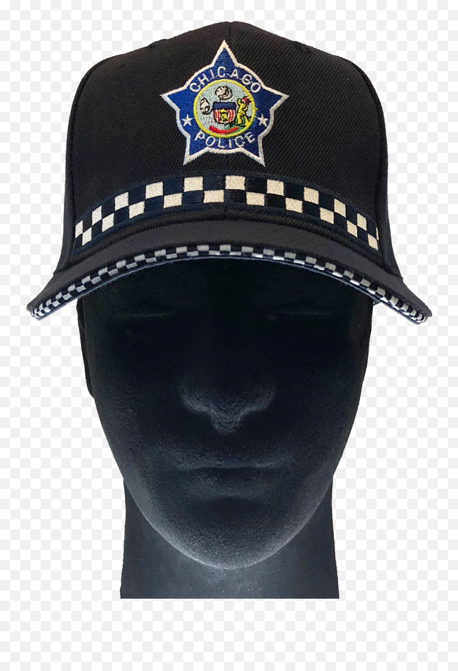 Chicago Police High Crown Baseball Cap - Police Uniform With Cap Png,Cop Hat Png