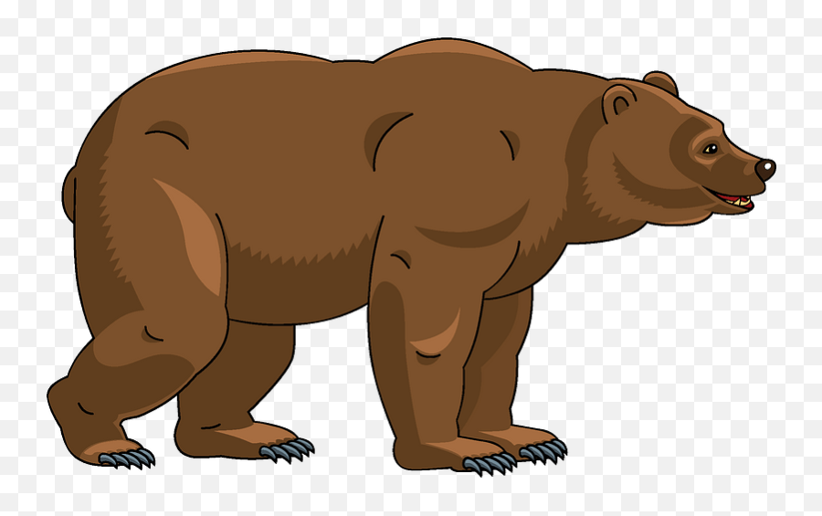 Grizzly Bear Hd Png Download - Transparent Bear Clipart,Bear Clipart Png