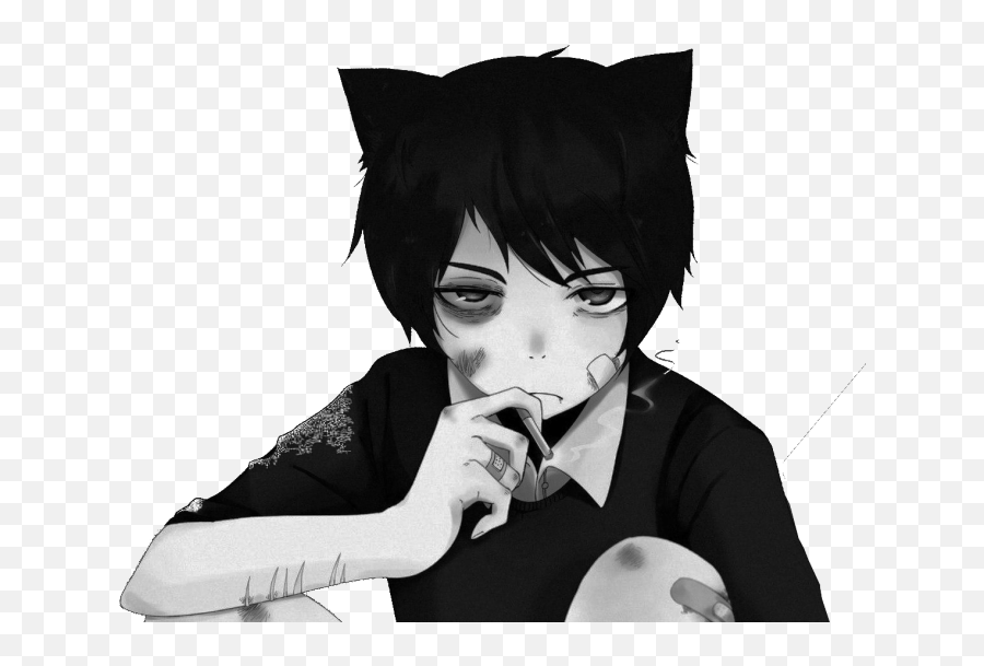 Depressed Sad Anime Boy - Sad Anime Boy Transparent Png,Sad Guy Png - free  transparent png images 
