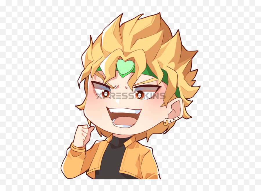 Dio - Cartoon Png,Dio Hair Png