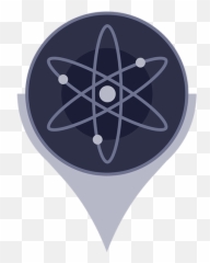 Download Cosmos Atom Logo Hd Png - Crypto