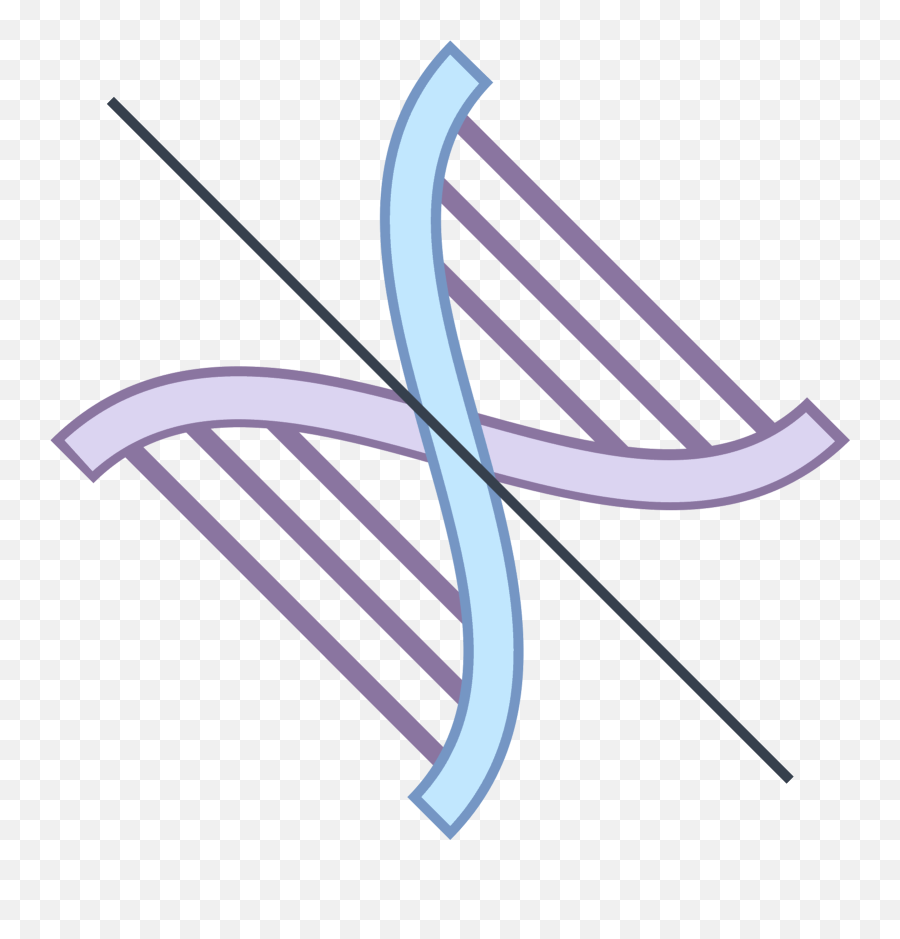 This Is An Image Of A Dna Double Helix Facing Diagonally - Horizontal Png,Dna Helix Png