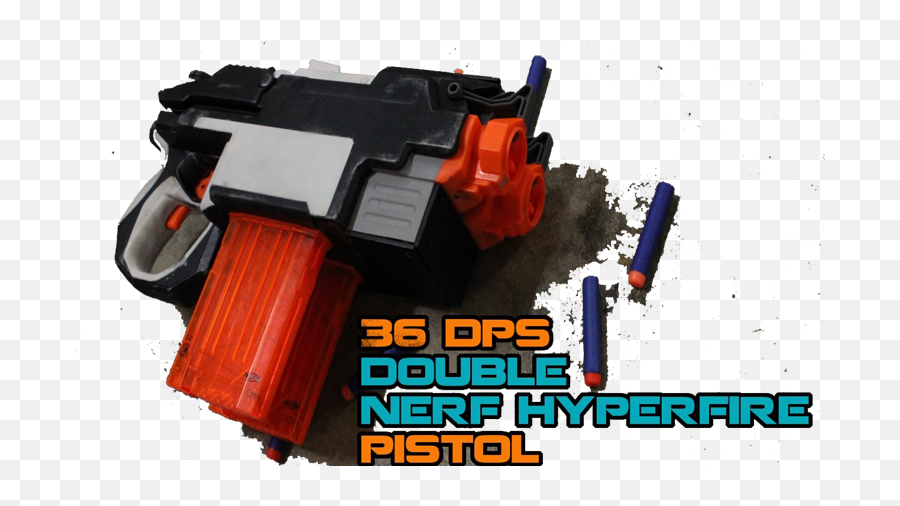 Download Nerf Elite Hyperfire Mod - Nerf Nstrike Elite Nerf Deleter Png,Nerf Png
