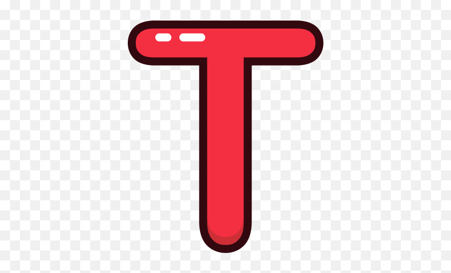Letter Red T Alphabet Letters Icon - Alphabet T Red Png,Letter T Png