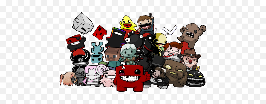 Score Arrangement Super Meat Boy - Soundtrack Collection Super Meat Boy Characters Png,Super Meat Boy Logo