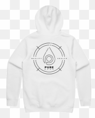 Crosshair Hoodie White - png