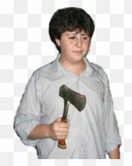 Jontron - Holding Axe png
