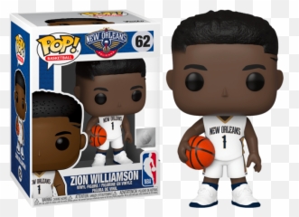 Funko Vinyl Figure - Zion Williamson Funko Pop Png,Zion Williamson Png